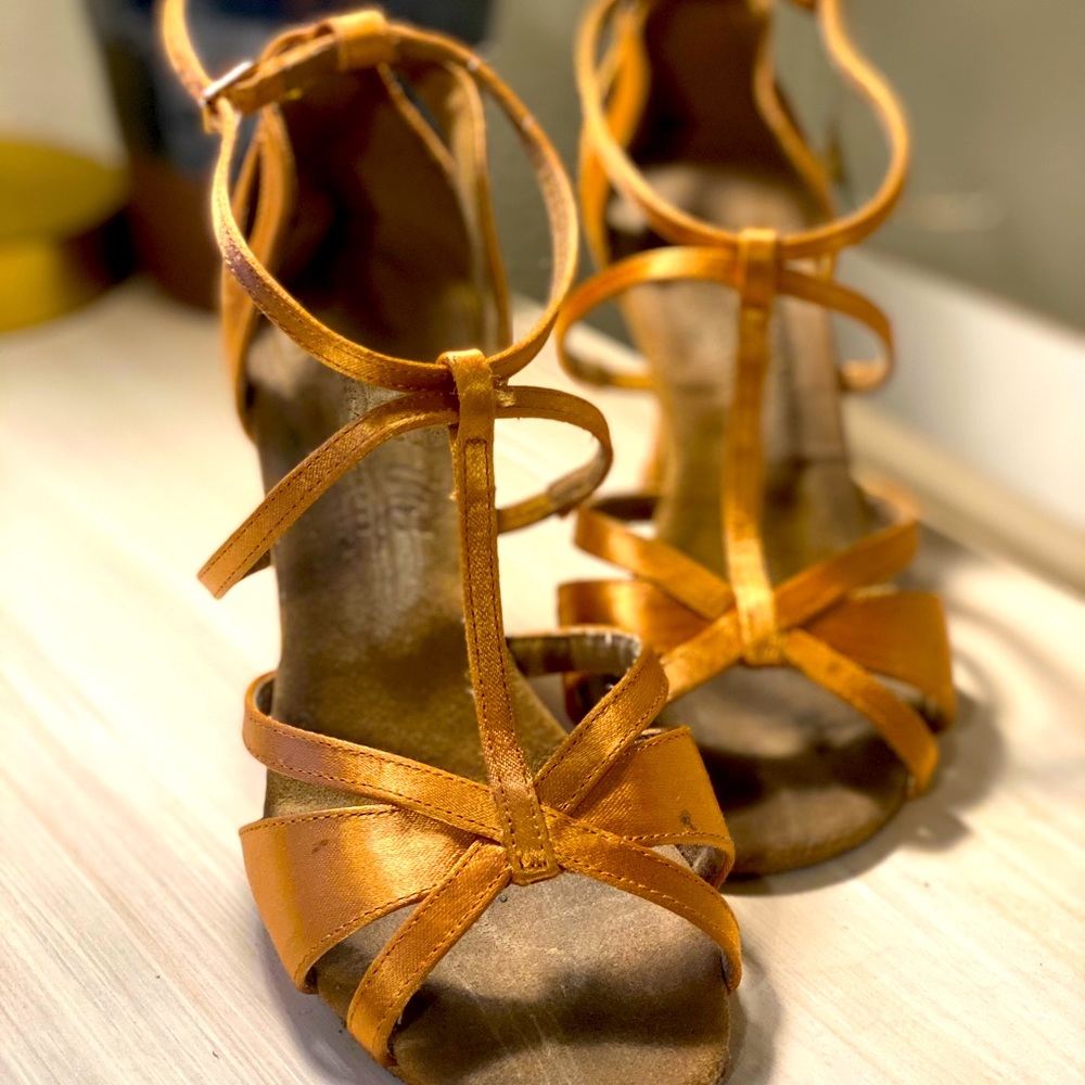 Latin dance heels